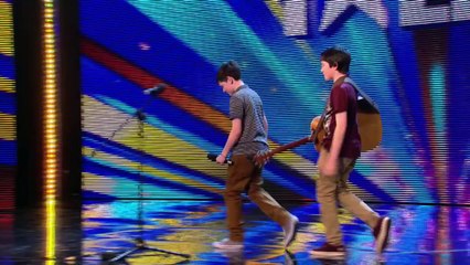 Introducing Jack and Cormac: Little Talks big talent | Britain's Got Talent 2013