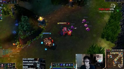 Highlight Doublelift Vayne and Aphromoo troll so funny