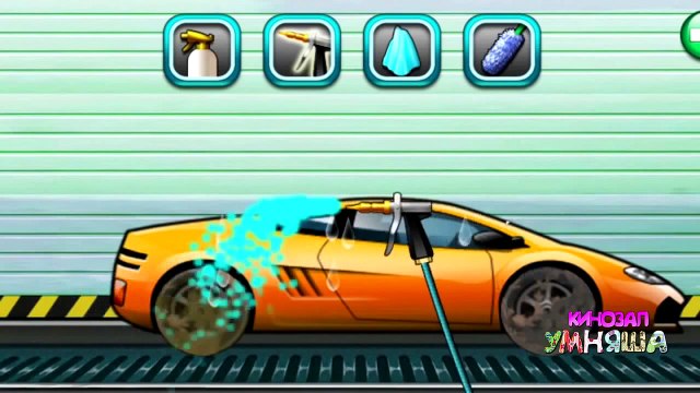 мультики про машинки АВТОМОЙКА машин Учим этапы Автомойки развивающий мультик