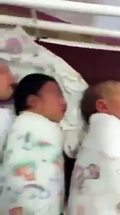 Baby between crying and Hungry