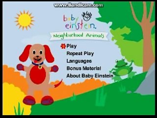 Opening To Baby Einstein:Neighborhood Animals 2004 DVD