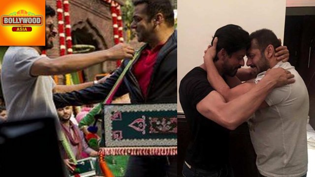 Shahrukh Khan HUGS Salman Khan On Sultan Sets | Bollywood Asia