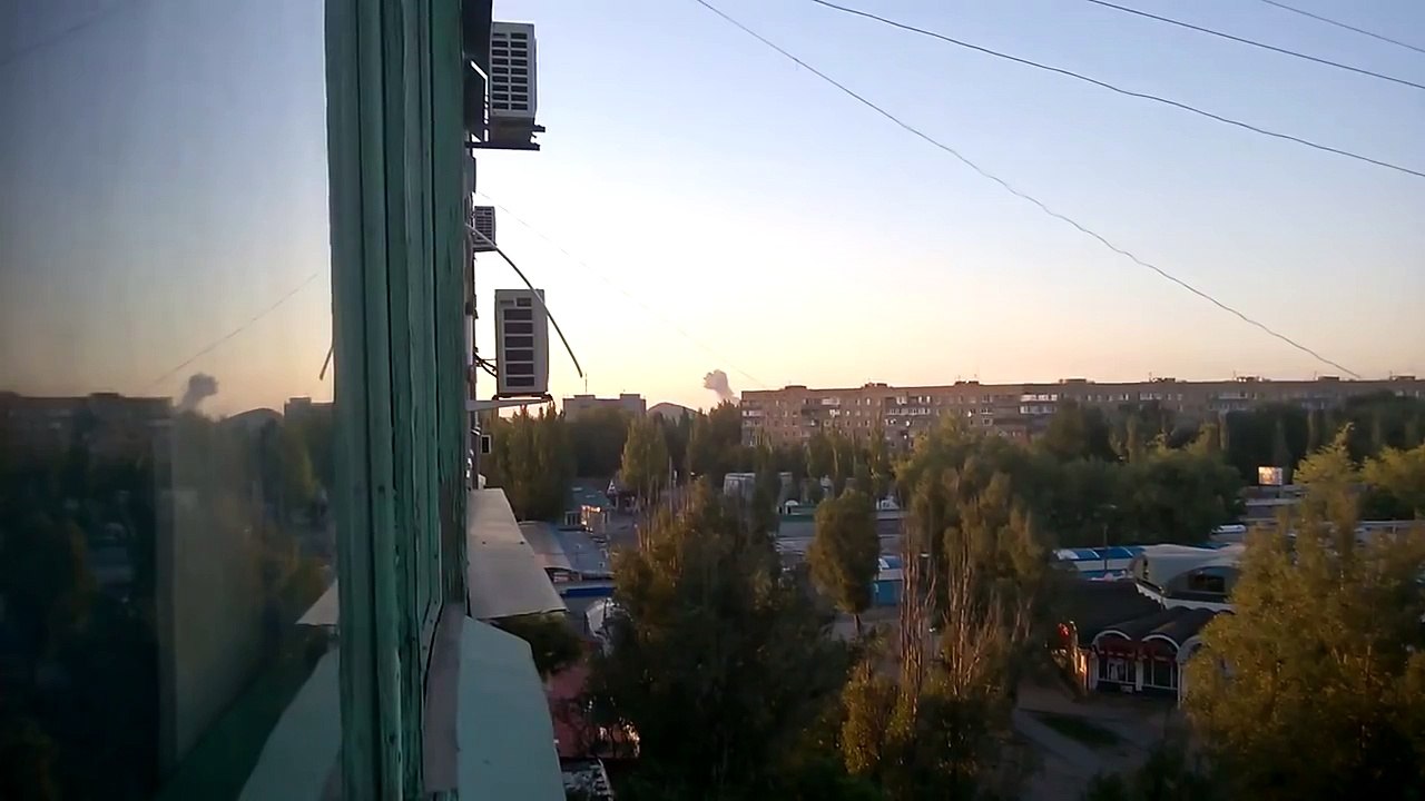 Донецк, взрыв на ДКЗХИ | Donetsk, explosion at chemical plant