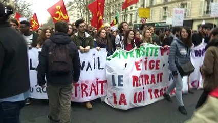 Avant-projet de loi Travail: la mobilisation de la jeunesse partie pour durer?