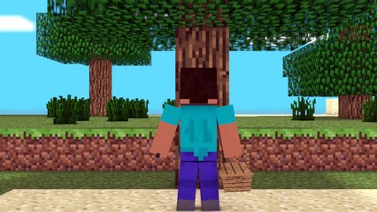 Spongebob and Minecraft - Minecraft animation