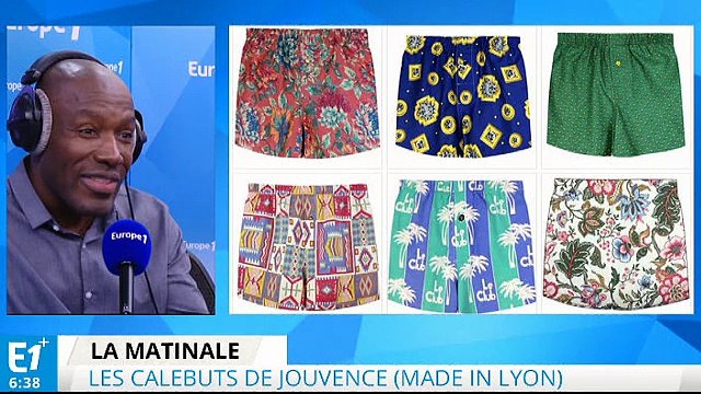 Lyon : des caleçons cousus à partir de chutes de rideaux ou de vieilles chemises recyclées