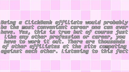 The Power of You: Be a Superb ClickBank Affiliate