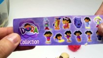 3 Dora The Explorer Kinder Surprise Chocolate Eggs Unboxing - Lababymusica