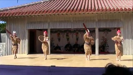 舞ムービー(1416)首里城の舞 谷茶前 Shuri Castle Festival