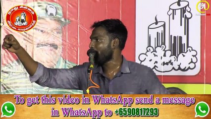 P05 Dhuruvan Selvamani - March 2016 - Speech at Election Campaign at Avadi Constituency