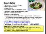 Greek Salad Low Carb Recipe by Medical Weight Loss Philadelphia