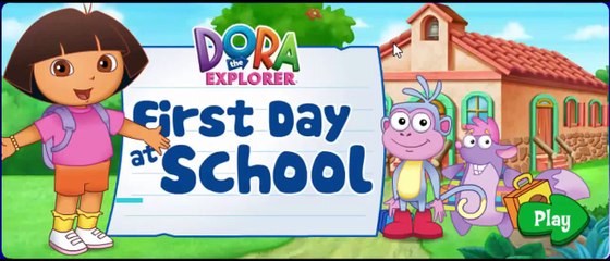Dora online games dora the explorer : dora first day at school