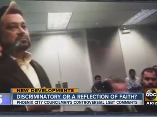 PHX Councilman makes anti-LGBTQ remarks