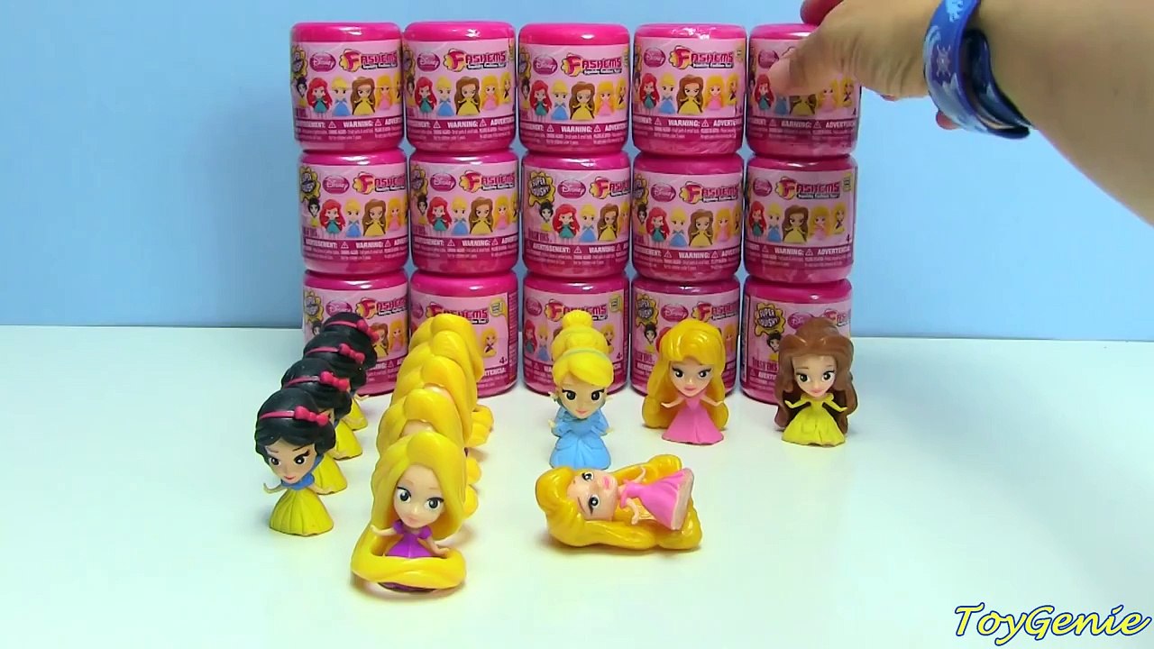 Disney Princess Fashems with Ariel, Cinderella, and Belle
