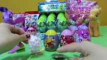 6 Surprise Eggs Unboxing with Hello Kitty, Spiderman, Winnie The Pooh & Disney Princess