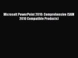 Read Microsoft PowerPoint 2010: Comprehensive (SAM 2010 Compatible Products) Ebook Free