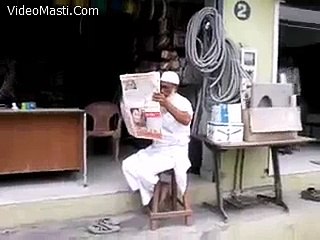 Dadaji Ke Sath Paper Jalao Prank Haha(videomasti.com)