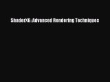 Read ShaderX6: Advanced Rendering Techniques PDF