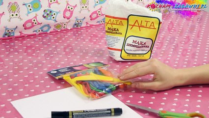 DIY - Antistress Ball / Piłeczka Antystresowa - Gniotek - Creative Fun / Kreatywne Zabawy