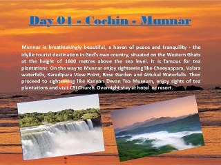 6 Nights 7 Days Kerala Package - The Exclusive Tourist Destination in Kerala