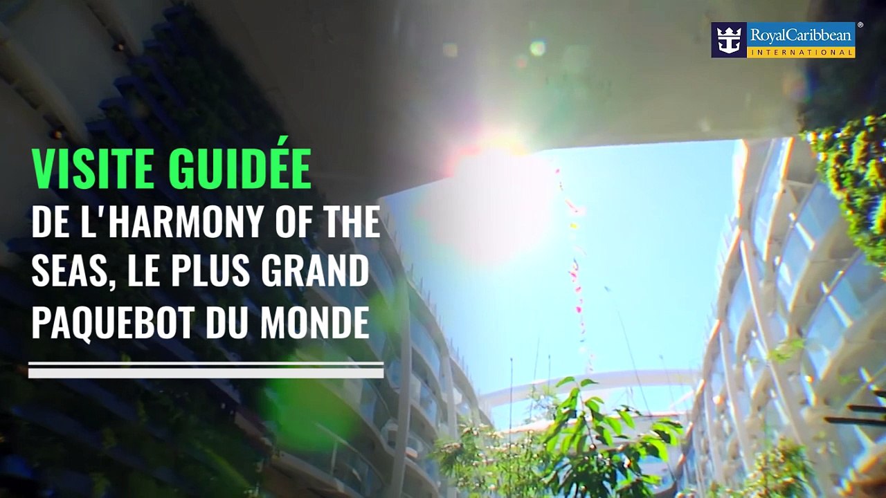 Découvrez l'Harmony of the Seas, plus gros paquebot du monde