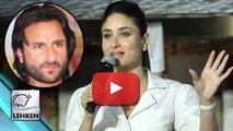 Kareena Kapoor REVEALS Why She MARRIED Saif Ali Khan