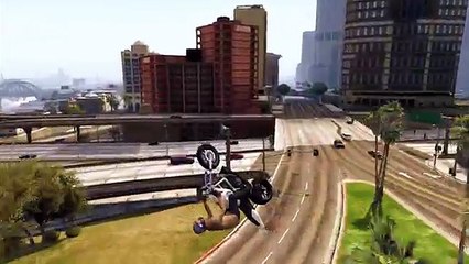 GTA 5- FUNNY MOMENTS #11 (GTA V Insulting Cops, Funny Bike Accidents and more)