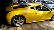 [TNTBros] Yellow Ferrari 458 Italia in Vietnam - Vietnam Supercars