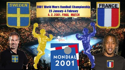 2001 World Men's Handball Championship Sweden France