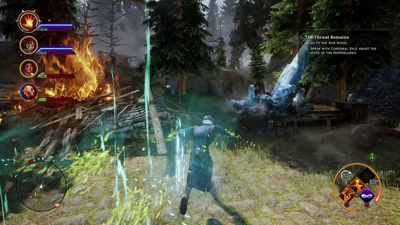 Dragon age is beautiful-combat