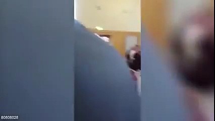 Hilarious moment a little boy DIVE BOMBS the bride's dress in Lucan