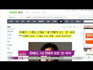 [Y-STAR]Han Hyejin drops out of drama 'All about my love'(한혜진,내연애의모든 것 하차)