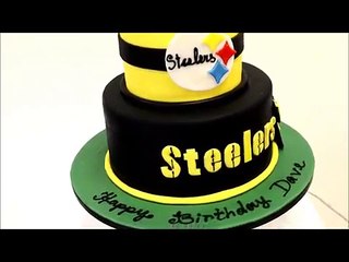 Pittsburgh Steelers Themed Cake - Football Theme Cake