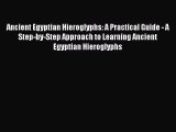 Read Ancient Egyptian Hieroglyphs: A Practical Guide - A Step-by-Step Approach to Learning