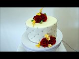 Single Tier Wedding Cake - Small Wedding Cake Ideas