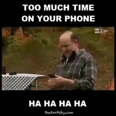 What happens when you spend too much time on your phone