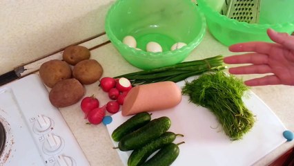 Как приготовить окрошку. Сделать сможет каждый!