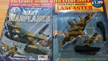 ISSUE 1 OF WAR PLANES MAGAZINE WITH FREE AVRO LANCASTER B1 DIE CAST MODEL