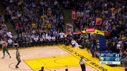 Nouveau shoot venu d'ailleurs pour Stephen Curry