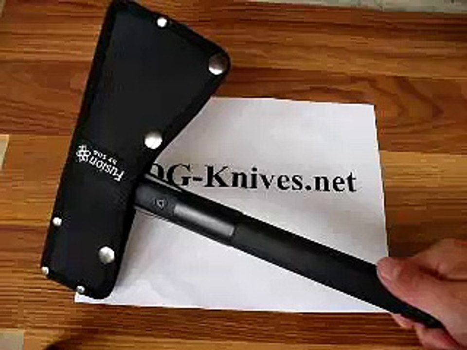 SOG Fusion Tactical Tomahawk Axe F01T Demonstration