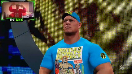WWE 2K16 Cena VS Ziggler The Fight For Nikki Bella