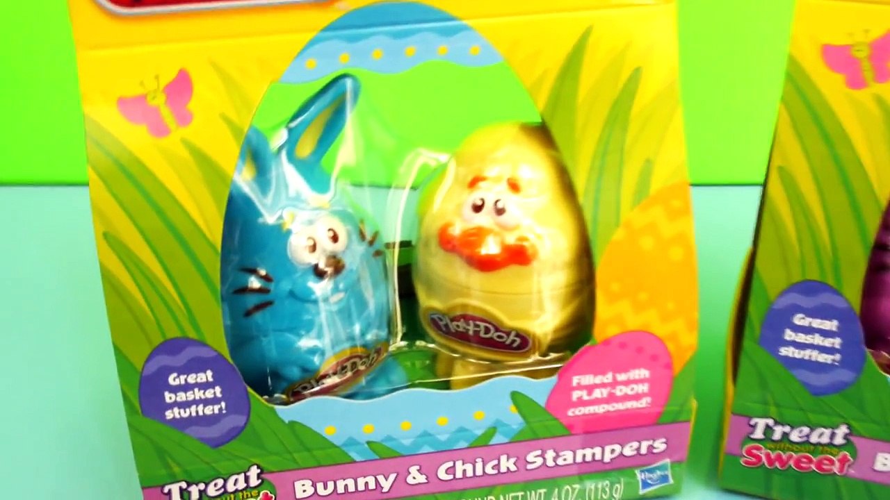 Play Doh Easter Bunny & Chick Stampers Play-Doh Doc McStuffins and Toy Story 3 Rex from Ta