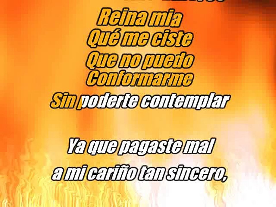 KARAOKE PACO - Amor de mis amores