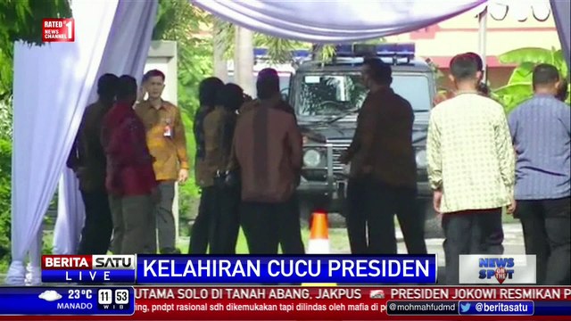 Cucu Pertamanya Lahir, Jokowi Pulang Kampung