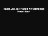 Download Causes Laws and Free Will: Why Determinism Doesn't Matter PDF Online