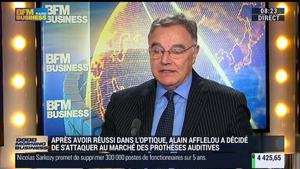 "Nos prothèses sont de vrais appareils auditifs avec tous les réglages possibles et imaginables", Alain Afflelou - 10/03