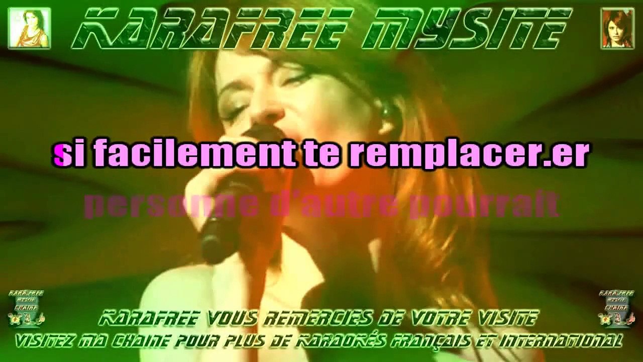 axelle red - parce que c'est toi - karaoké