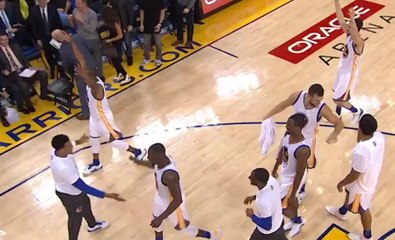 Stephen Curry hits a new Half-Court Buzzer Beater! (vs Utah Jazz)