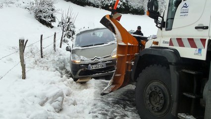 sauvetage au chasse-neige