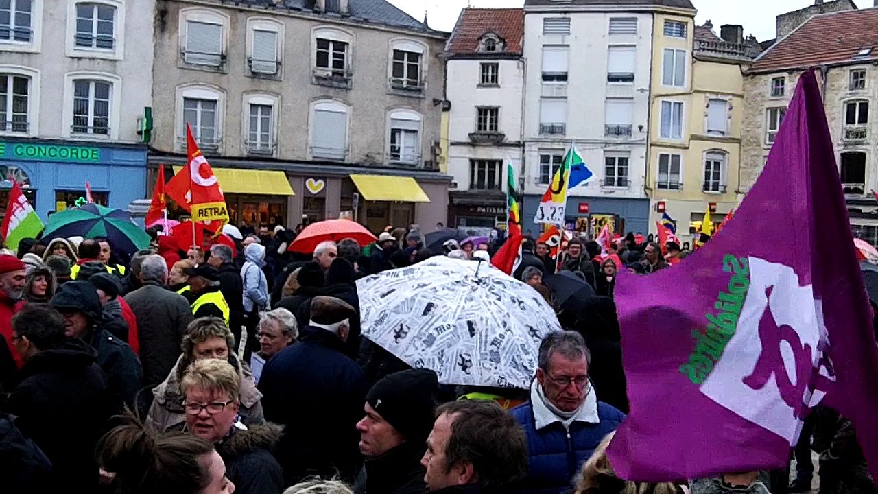 Manifestation Loi travail, non merci ! Chaumont (52) 9 mars 2016